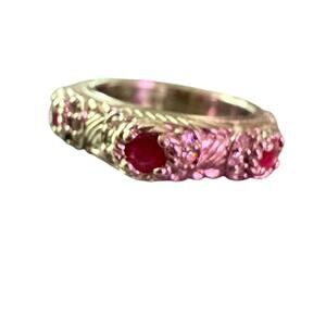 Judith Ripka 925 Sterling Silver Ring size 6